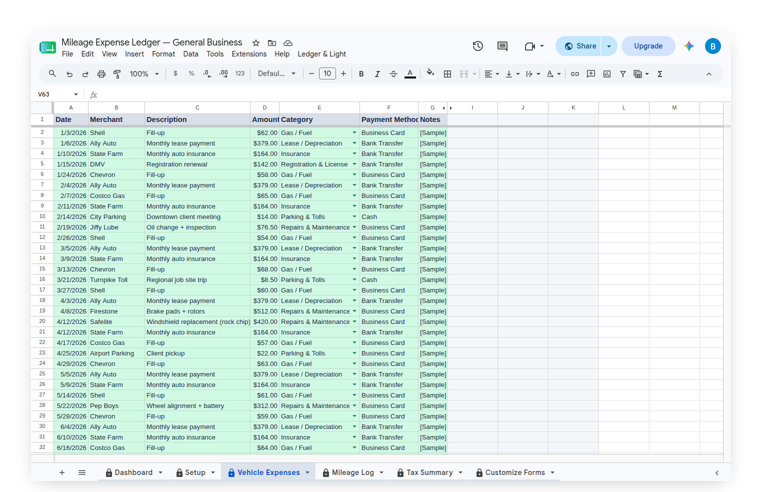 mel-vehicle-expenses-sample